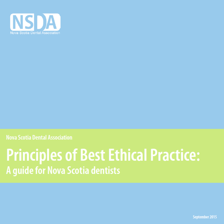 For Dental Students Nova Scotia Dental Association