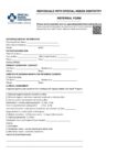 Special Needs Referral Form Thumbnail