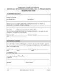 Special Needs Registration Form Thumbnail